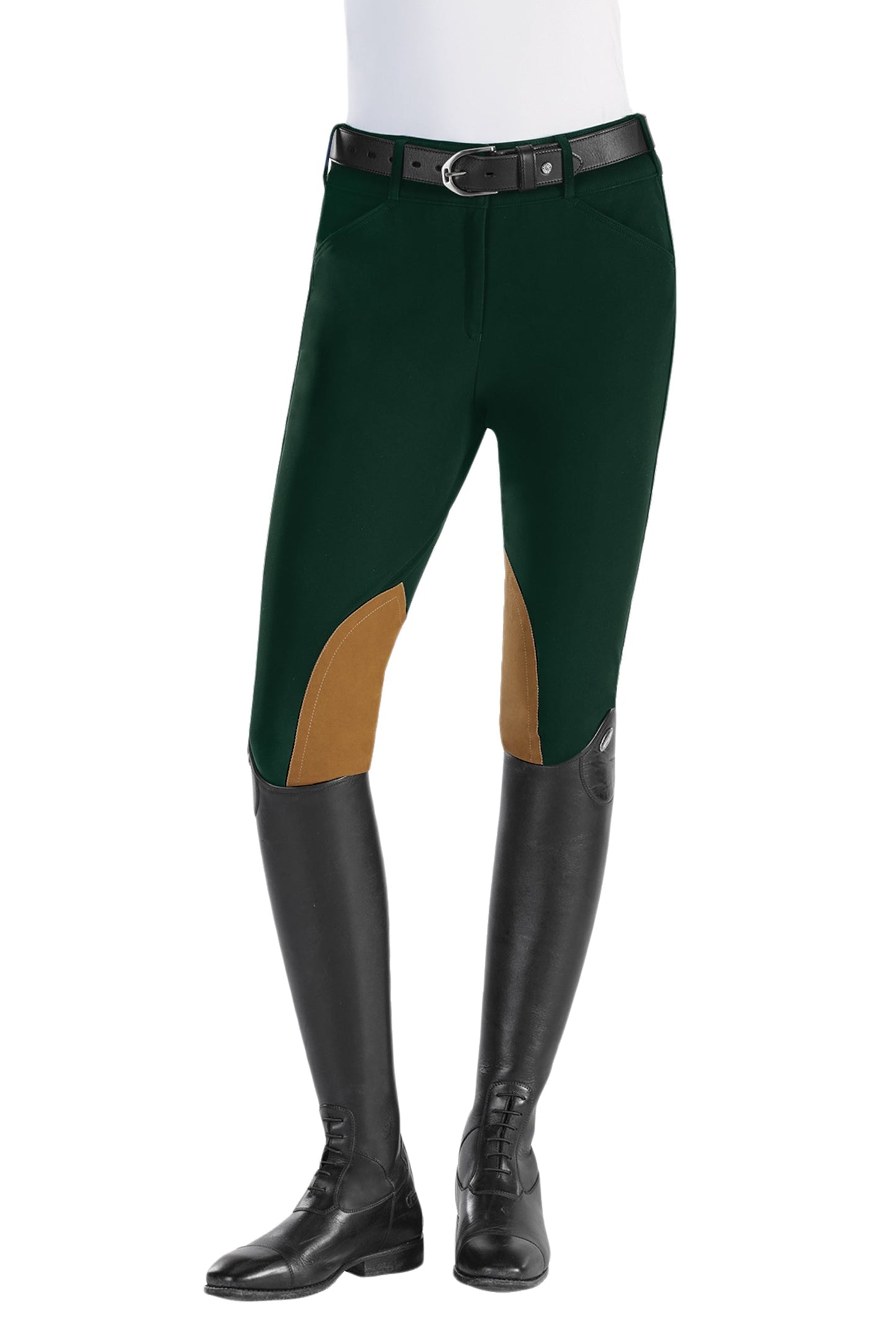 THE TAILORED SPORTSMAN Ladies’ Techno Lightweight Knee-Patch Front-Zip Breech