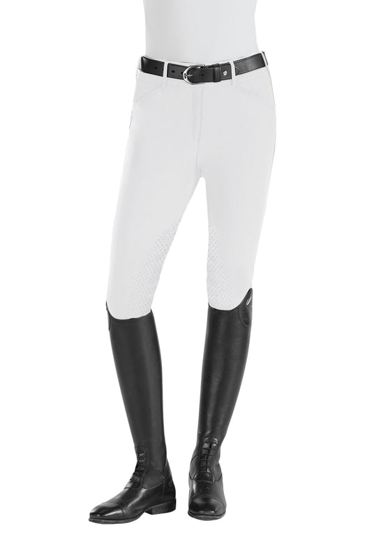 The Tailored Sportsman Ladies’ Techno Midweight Silicone Front-Zip Knee-Patch Breech