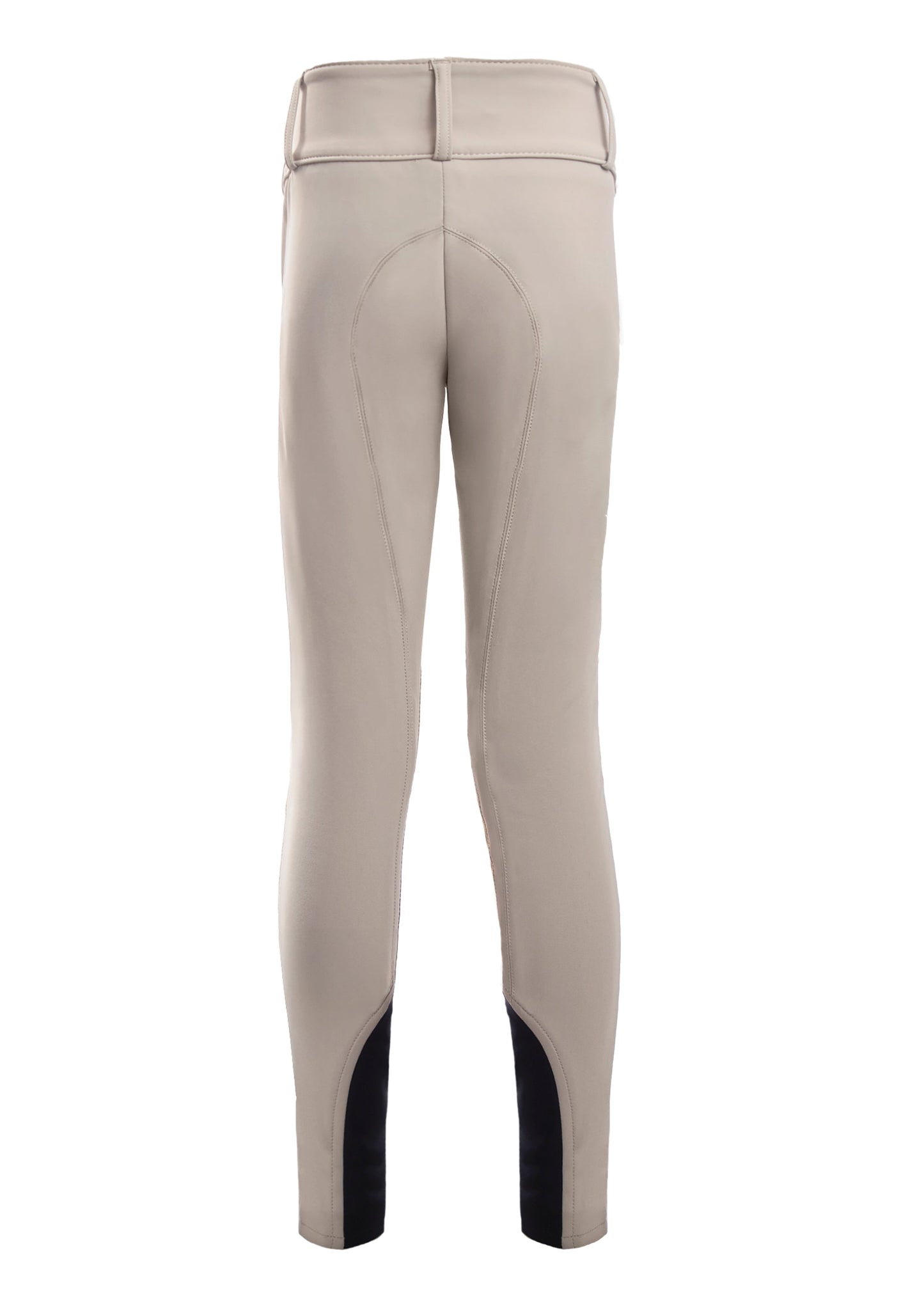 THE TAILORED SPORTSMAN Girls' Techno Front-Zip Knee-Patch Breech