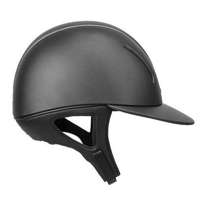 IRH F1 Wide Brim Helmet with Leather Finish