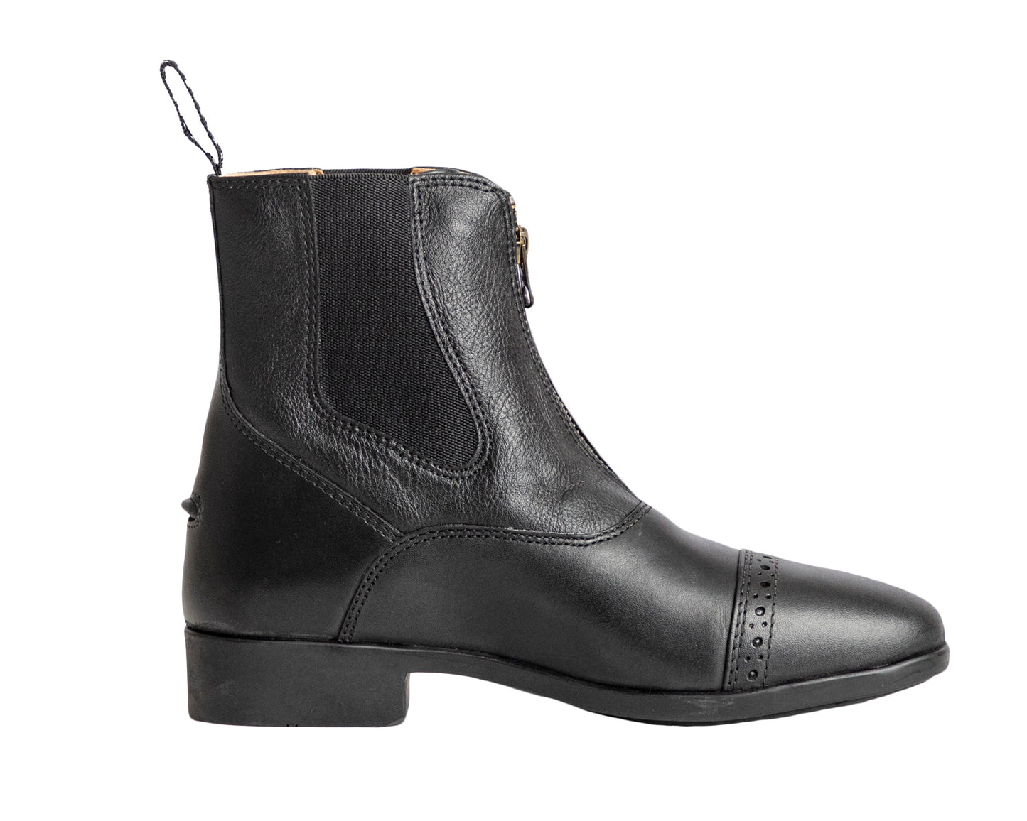 Riding Sport Ladies' Essential Leather Zip Paddock Boots