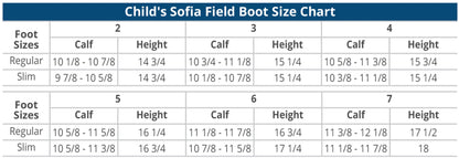 Ovation Children’s Sofia Grip Field Boots