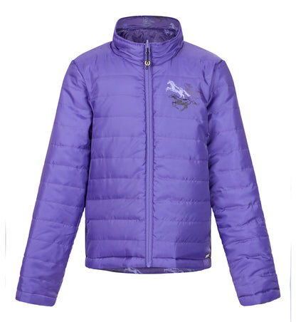 Kerrits Kids’ Pony Tracks Reversible Quilted Jacket