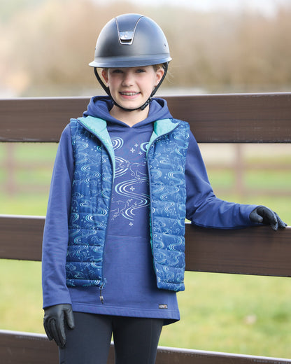 Kerrits Kids' Ride The Wind Reversible Quilted Vest
