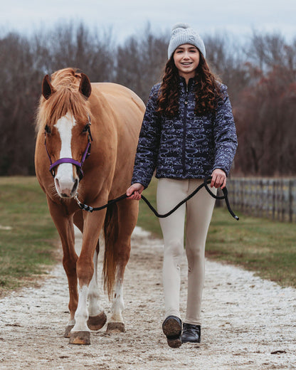 Kerrits Kids' Ride The Wind Reversible Quilted Jacket