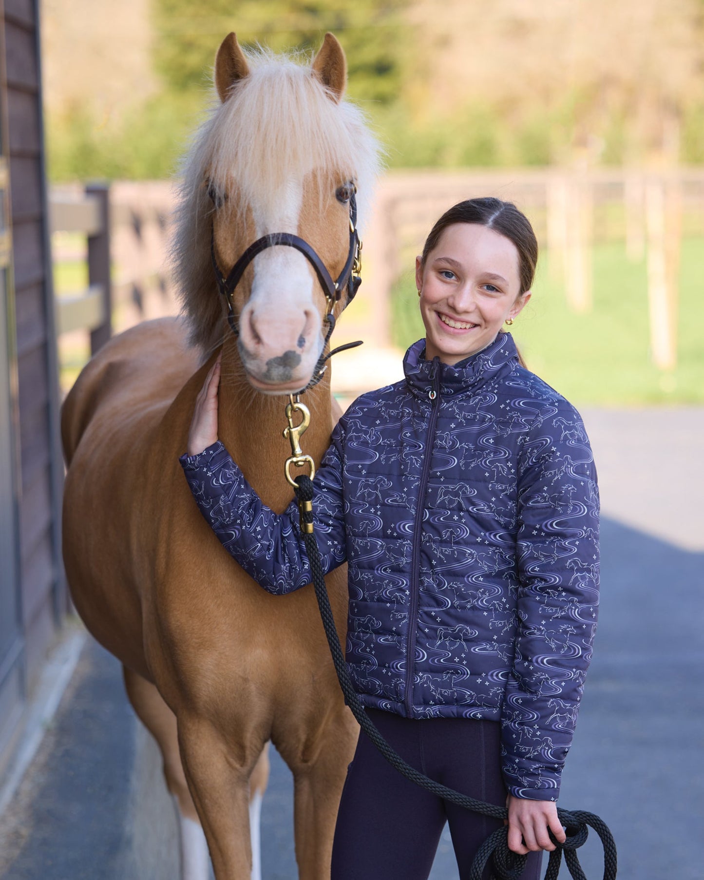 Kerrits Kids' Ride The Wind Reversible Quilted Jacket