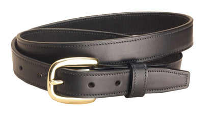 Tory Leather 1" Stitched Leather Belt