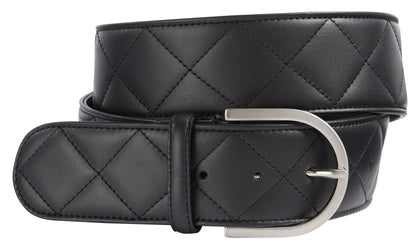 THE TAILORED SPORTSMAN Quilted Leather C Belt