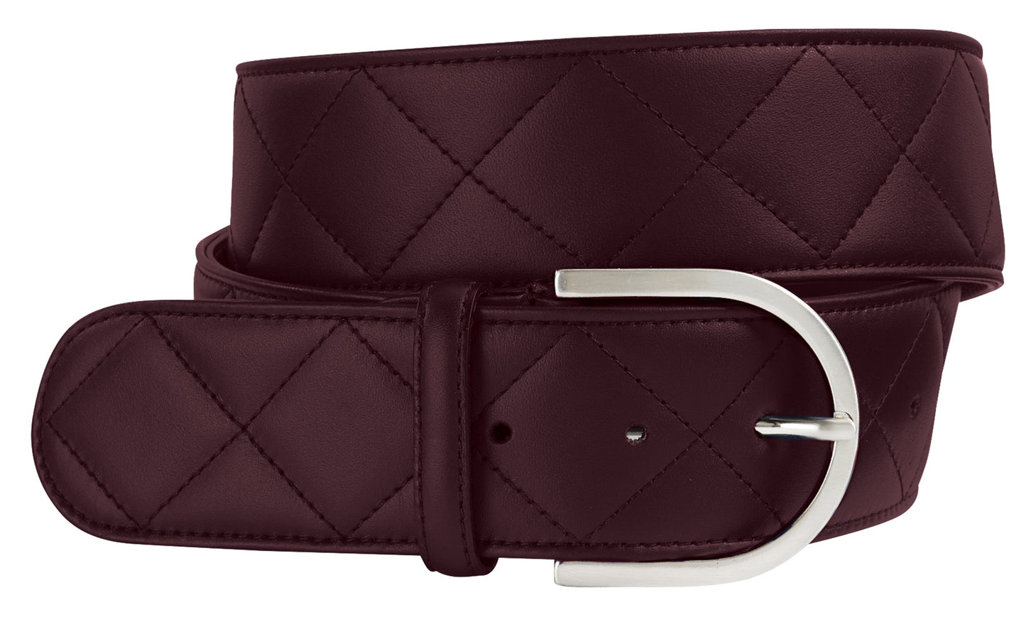 THE TAILORED SPORTSMAN Quilted Leather C Belt