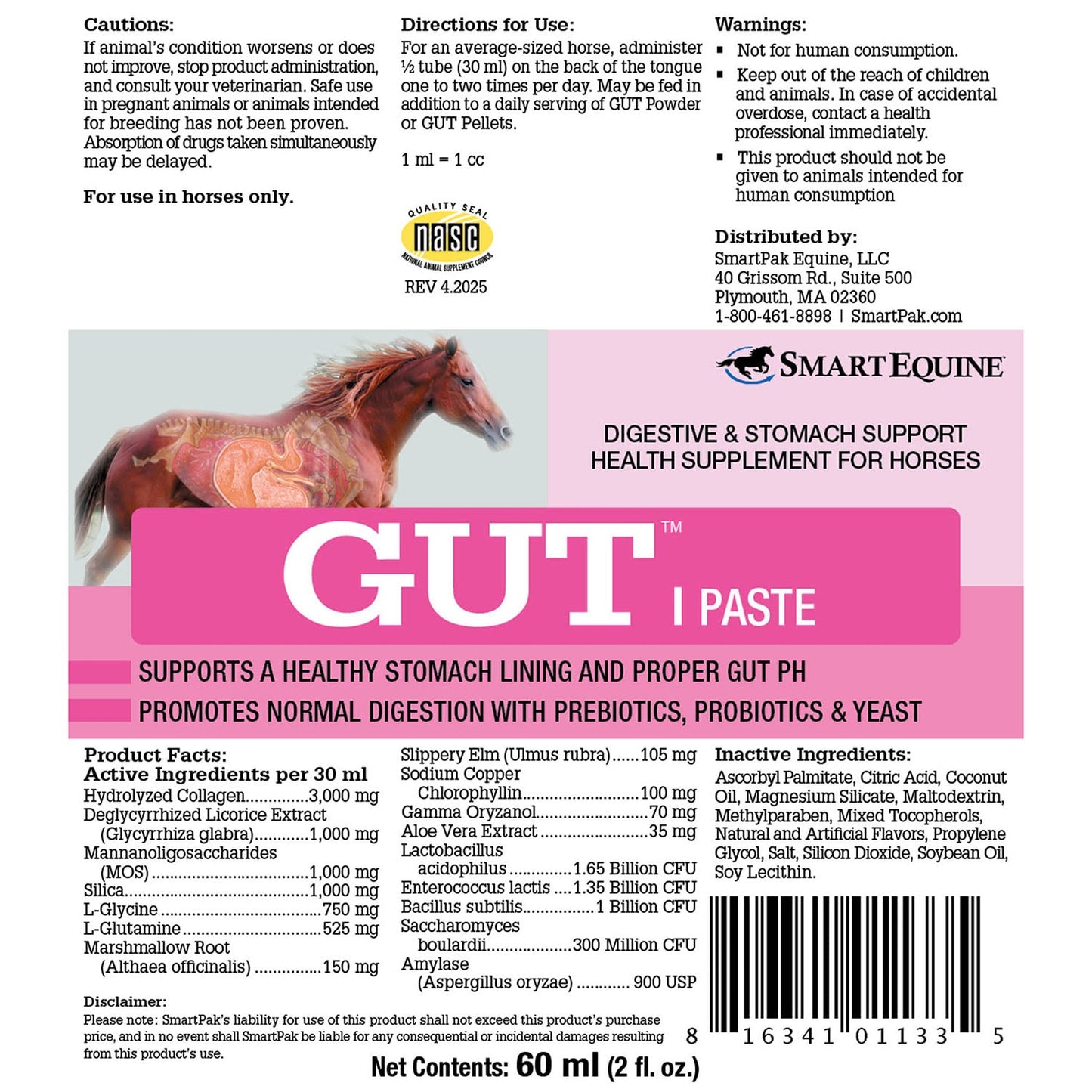 SmartEquine Gut Paste