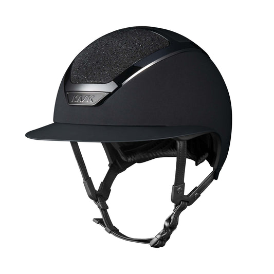 KK Star Lady Chrome Swarovski Carpet Helmet