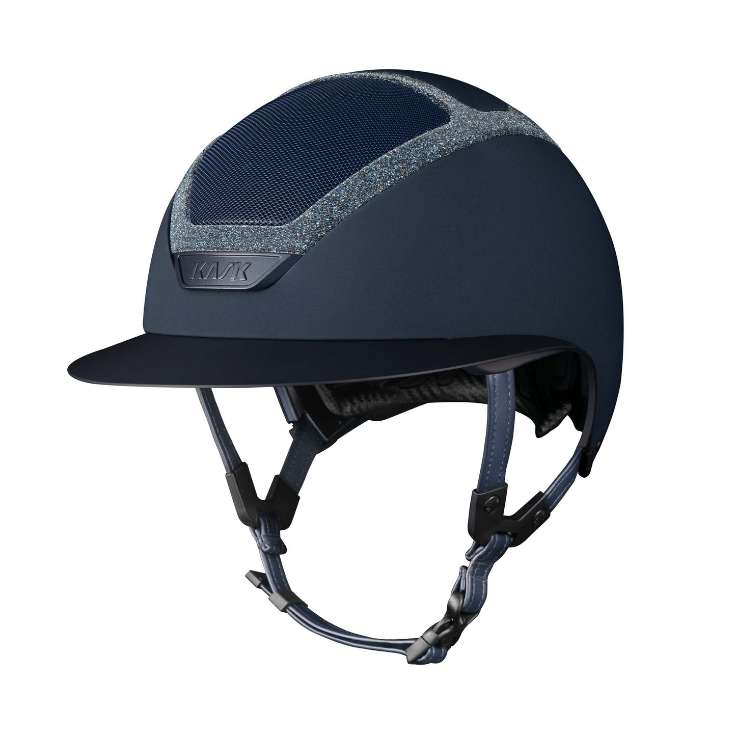 KK Star Lady Chrome Swarovski Frame Helmet**