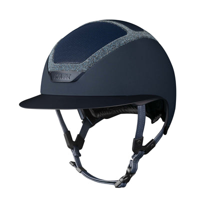 KK Star Lady Chrome Swarovski Frame Helmet**