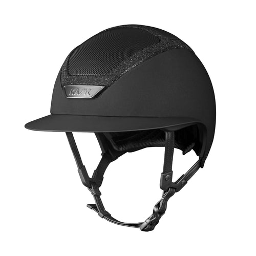 KK Star Lady Chrome Swarovski Frame Helmet**