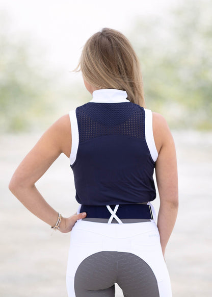 Novella Equestrian The Havallo Sleeveless Show Shirt