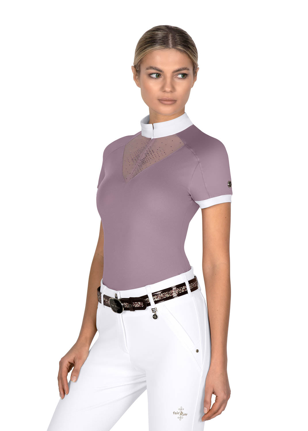 Fair Play Ladies’ Liah Short-Sleeve Show Shirt