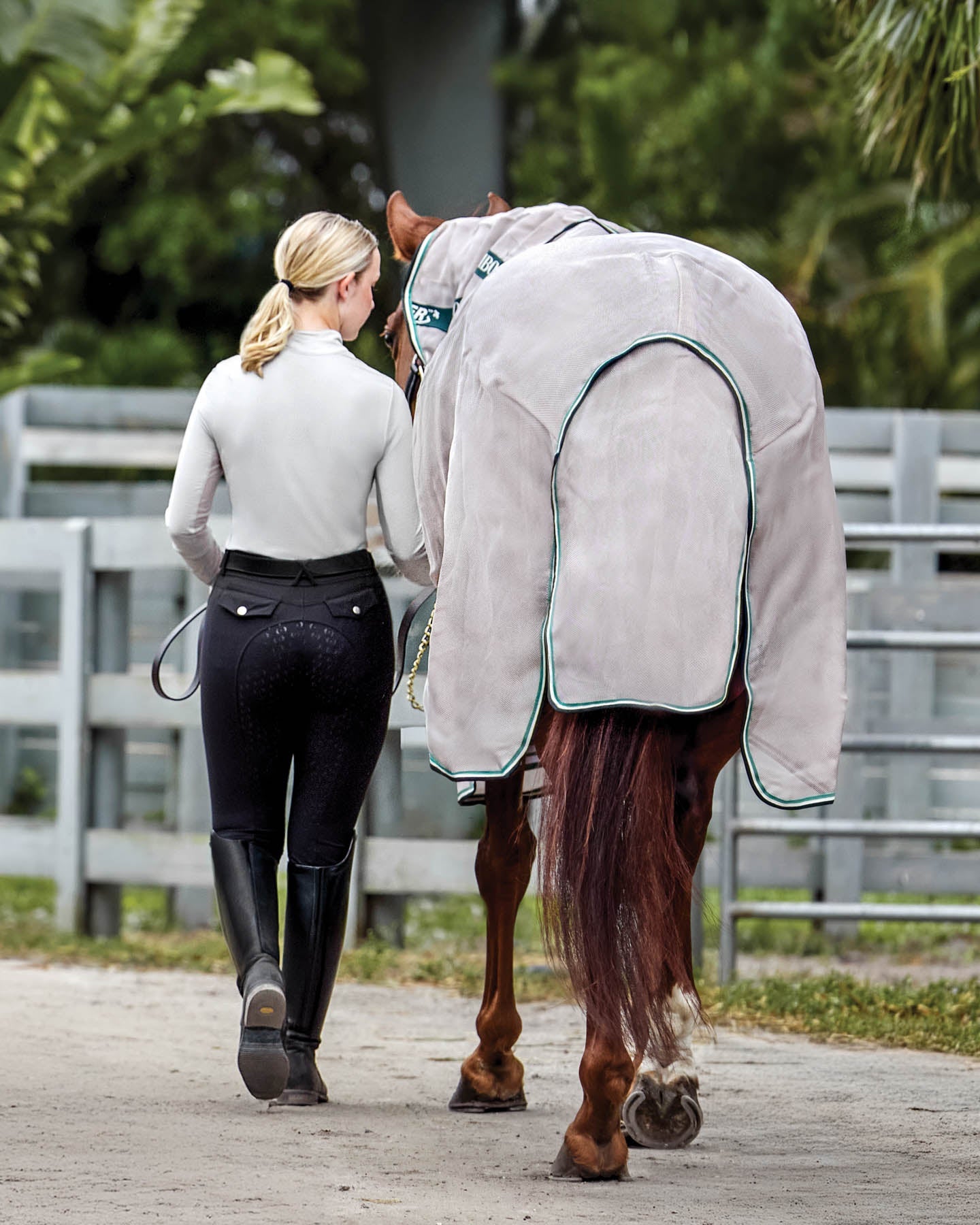 Horseware Ireland Rambo Fly Buster Fly Sheet with No-Fly Zone