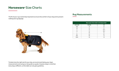 Horseware Ireland Newmarket Dog Fleece XXS-M