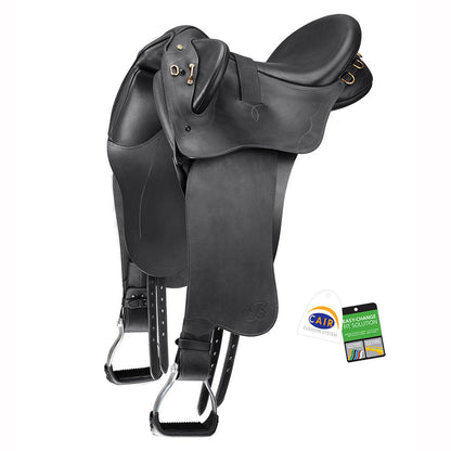 Bates Kimberly Saddle in Heritage Leather with CAIR